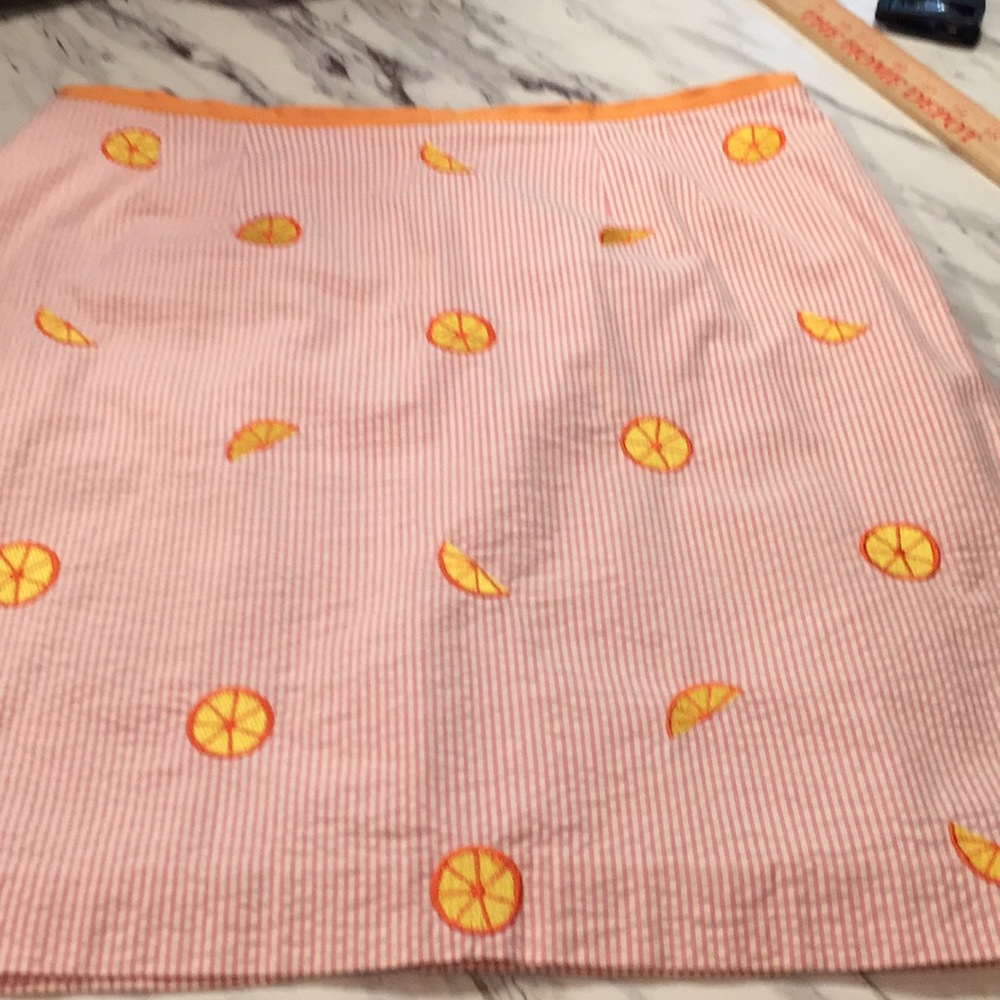 Authentic Lily Pulitzer skirt with lining size 12